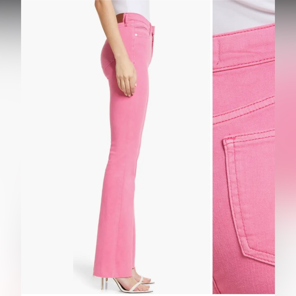 Pink Flared Jeans - Picture 4 of 7